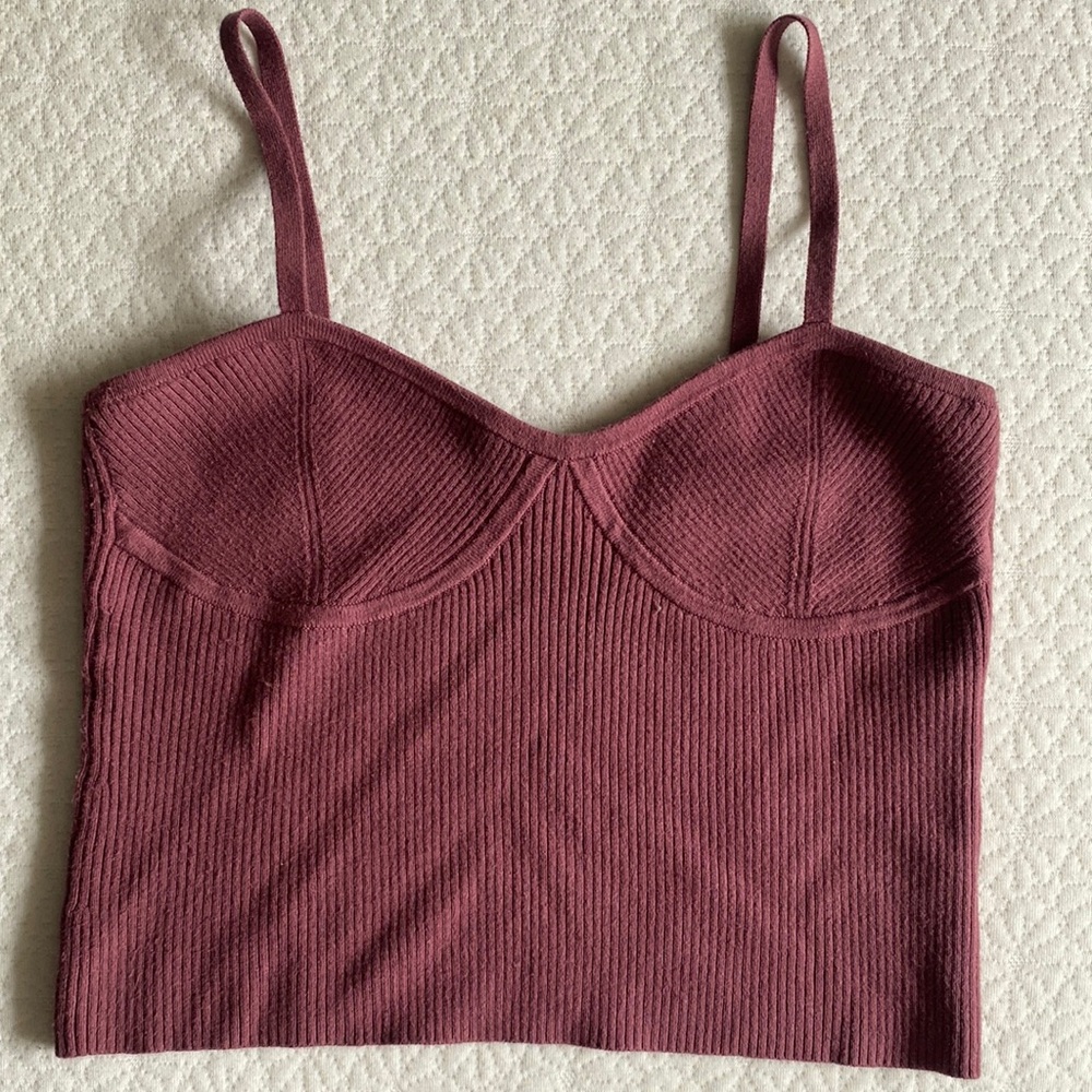 Madewell crop tank top